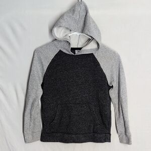 Old Navy Charcoal and Black Stretch Hoodie